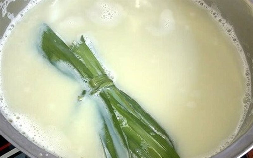 Sữa đậu xanh lá dứa đon giản mà ngon không tưởng