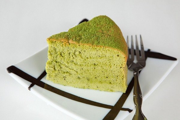 Công thức bánh bông lan trà xanh bằng nồi cơm điện cực đơn giản